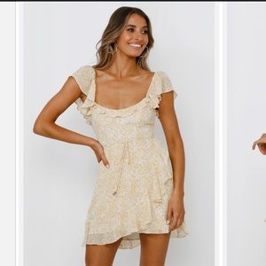 Hello Molly Taking Over This Scene Dress Yellow